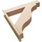 Ekena Millwork 7 1/2-in W x 40-in D x 40-in H Funston Block Rough Cedar Woodgrain TimberThane Outlooker, Primed Tan OUTUR075X40X40FST44RCPR - alternate 3